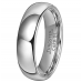 Tungsten Carbide Classic Dome Wedding Band 5.5 mm